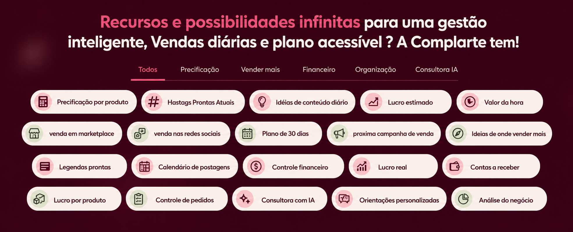 Recursos e possibilidades infinitas para uma gestão inteligente — Complarte